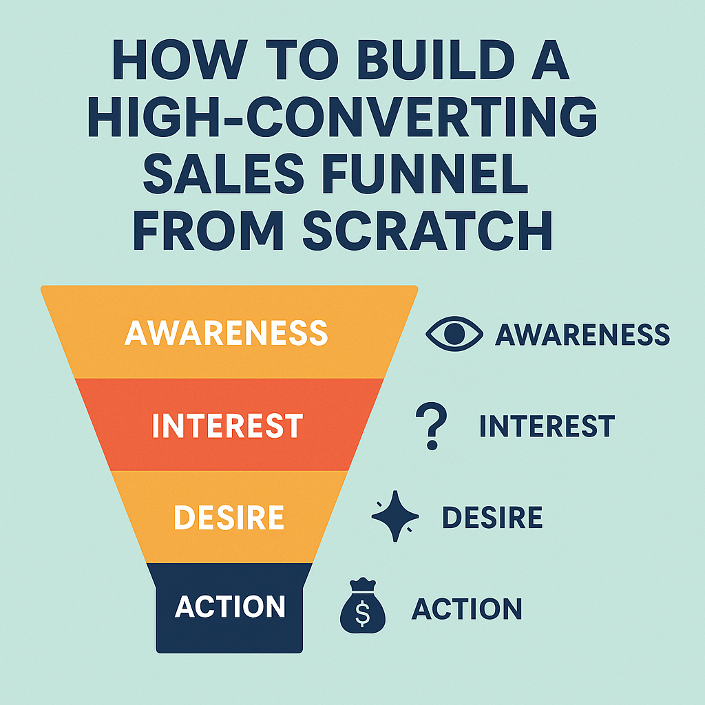 How to Build a High-Converting Sales Funnel From Scratch (Beginner’s Guide)